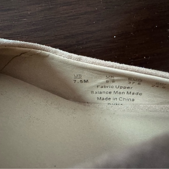 Franco Sarto Women's Beige Slingback Heels - Picture 6 of 6